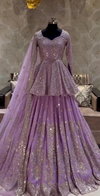 Nsr 819 Faux Georgette With Heavy Embroidery Work Top With Lehenga Dupatta Wholesale Clothing Distributors In India